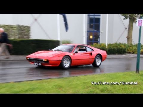 Ferrari 308 GTB/GTS startup + drive by sound!! 1080p HD