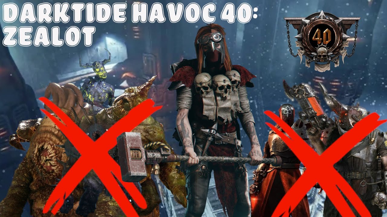 Darktide HAVOC 40: Zealot (Power Matrix HL-17-36)