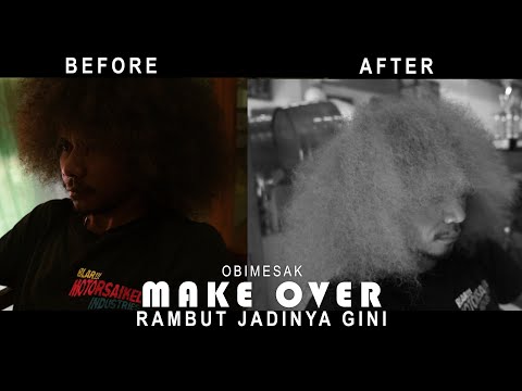 MAKE OVER RAMBUT OBIMESAK NUBATONIS (VLOG)