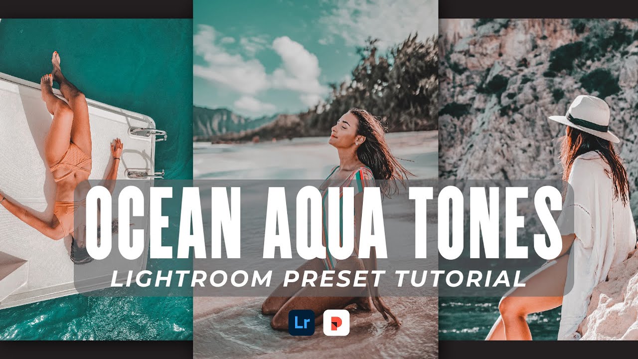 Ocean Aqua Preset Lightroom Tutorial | FREE DNG | Lightroom Preset | iPad Tutorial
