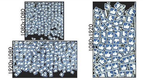 3D Like Icons Stock Motion Graphics