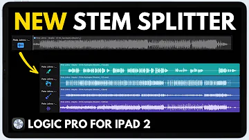 STEM SPLITTER | Logic Pro for iPad 2 | New Update
