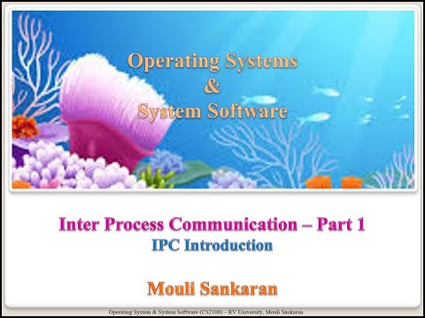 OS Inter Process Communication (IPC) - Part 1 - YouTube