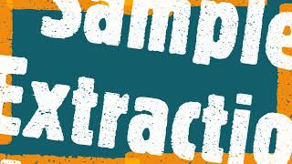 Sample Extraction Method With Ashing