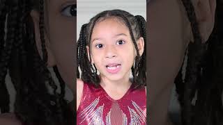 Chloe's Split Jump Tutorial on Tumbl Trak Laser Beam & Addie Beam! 🌟 | Kid-Friendly Gymnastics Fun