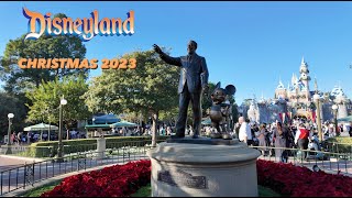 Disneyland Christmas2023: Walkthrough, Mickey&Minnie's Ride, ToonTown, A Christmas Fantasy #disney