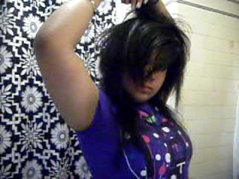 Como cabelo Tease em "cena" Hair.
