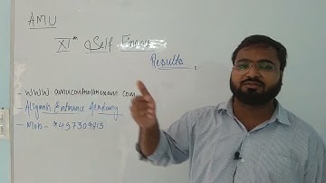 AMU 11th self finance result and strategy