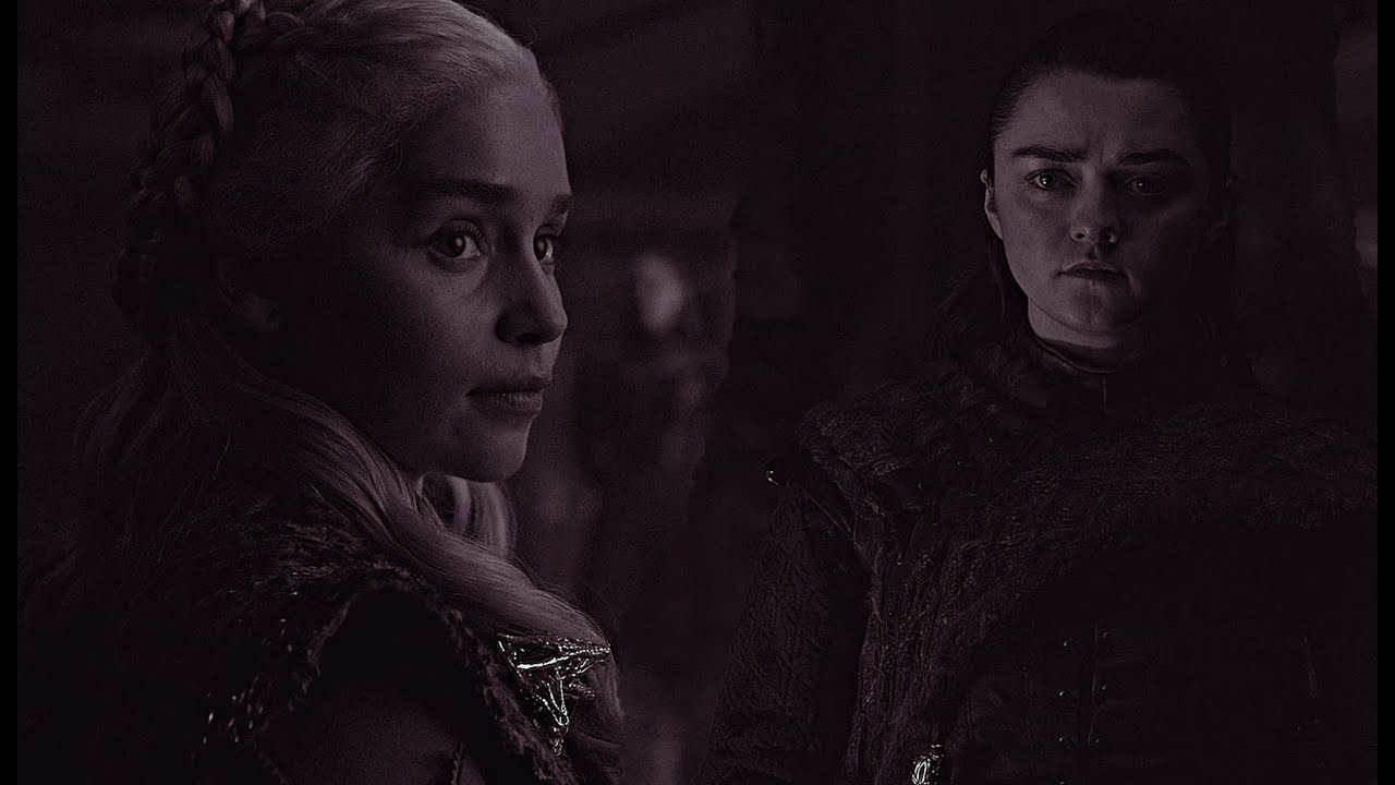 Daenerys Targaryen & Arya Stark I i know you love her (AU)