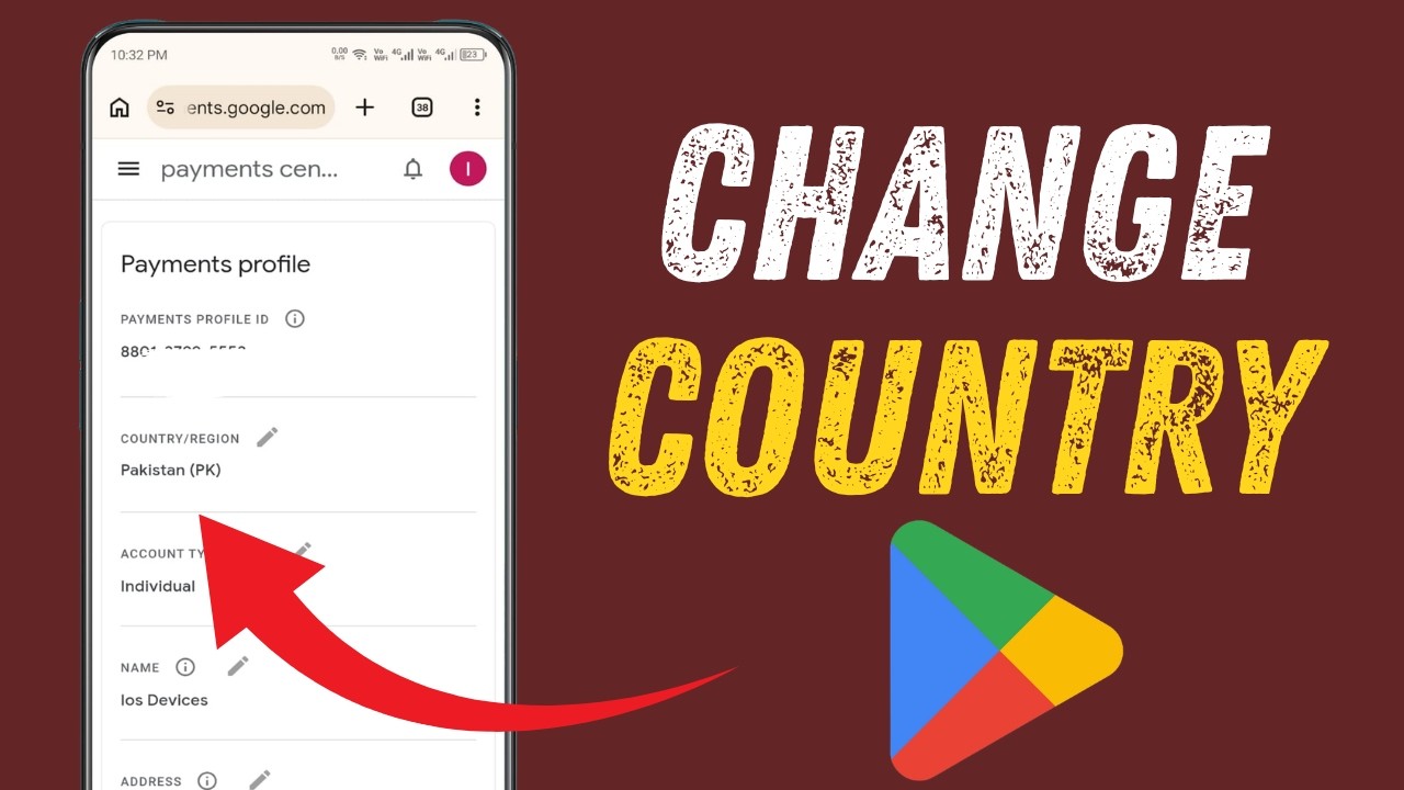 How to Change Country on Play Store | Change Google Play Store Country ...