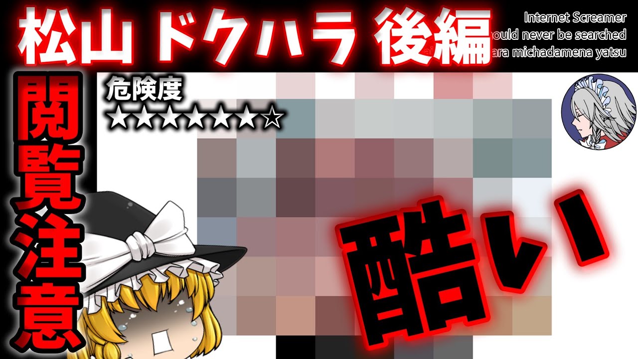 【ゆっくり実況】松山 ドクハラ 知らない人は見ないで 後編【検索してはいけない言葉】