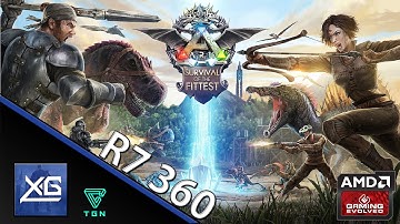 ARK: Survival Evolved On AMD Radeon R7 360 OC 2GB GDDR5 (Windows 10)