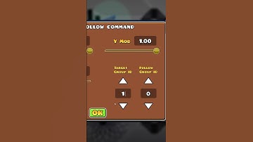 How To Use The FOLLOW TRIGGER! [Trigger Tutorial 9]  #geometrydash #gd #gaming #shorts