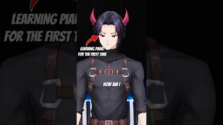 Vtuber fails at learning the piano🎹