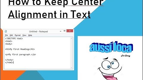 How to keep Center Alignment for your Placeholder in HTML Webpage l aussi loca