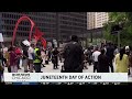 Juneteenth Day of Action held at Federal Plaza