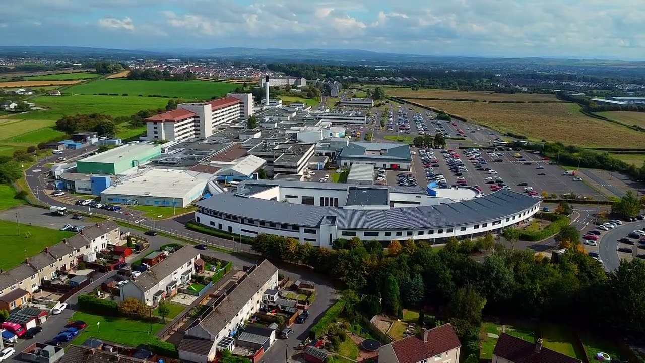 Knockentiber and Crosshouse....DJI mini 2 se