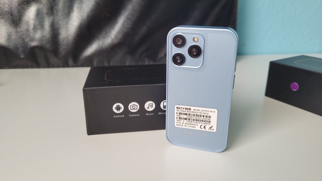 Mini Smartphone Soyes XS15 Apple iphone Clone Fast unboxing - YouTube