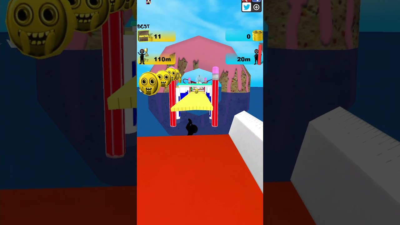 Stickman Run Game Fails 🤣 Game Fails Fun 👍 