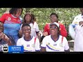 Attendees celebrate Congo’s first-ever World Cup goal