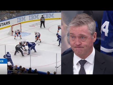 Patrick Roy Pulls Goalie In Own Zone And Pays The Price