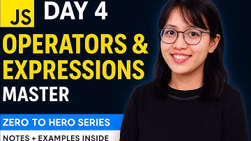 JavaScript Day 5: Operators & Expressions Explained | Beginners Masterclass (With Examples)"