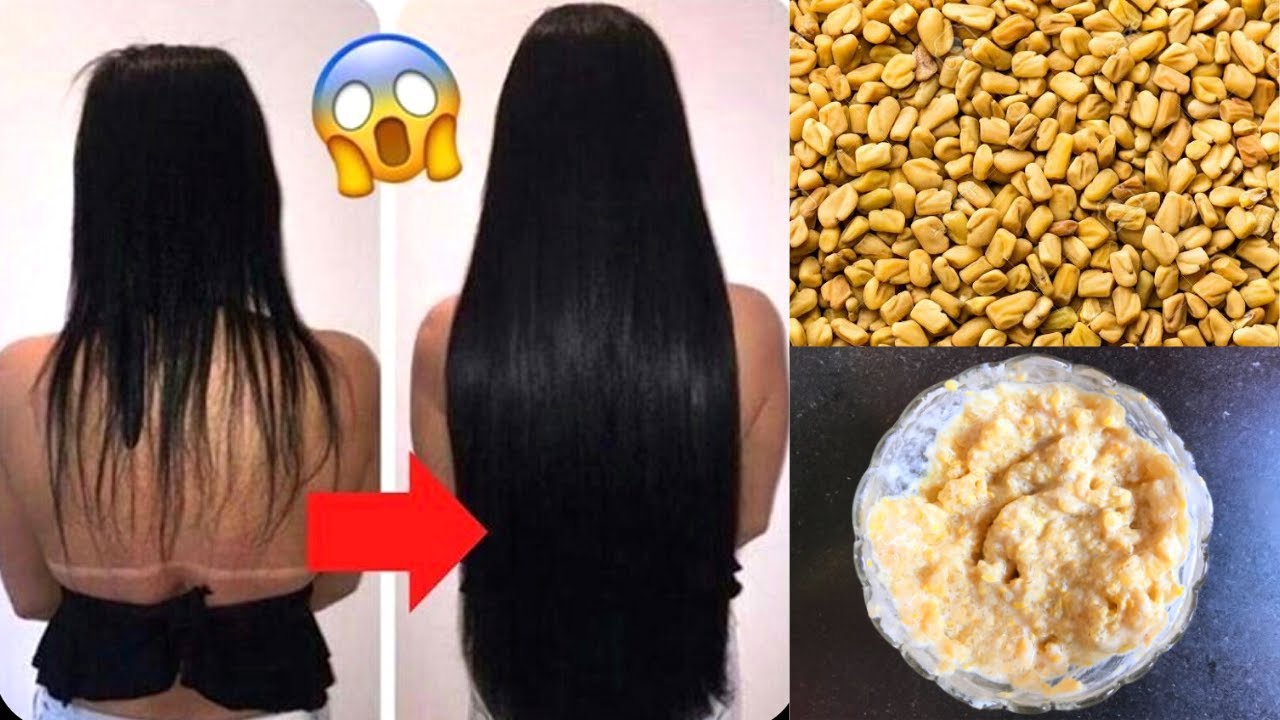 Grow Hair iFast With Fenugreek Fenugreek Hair Mask To Get Long, Thick