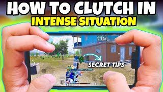 How to Clutch Everytime in Intense Situations | Improve Game Sense & Close Range BGMI / Pubg Mobile