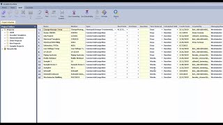 Accubid Anywhere - Project Schedule Screen Layout