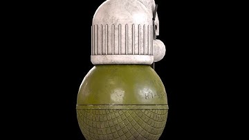 RGO (+RGN) Grenade Lowpoly Gameready Model