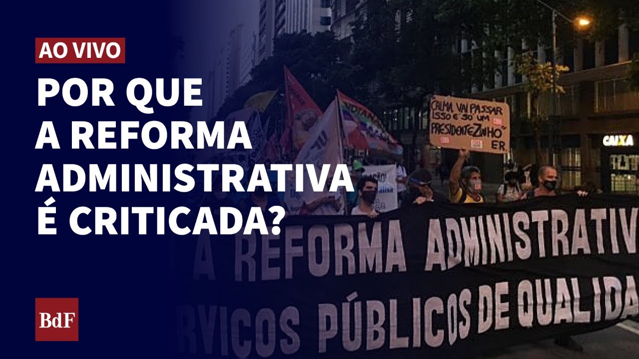 Live organizada pela Região Sul debaterá mobilização contra Reforma  Administrativa – CRESS 12ª Região