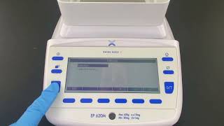 Precisa Series 360-EP External Calibration