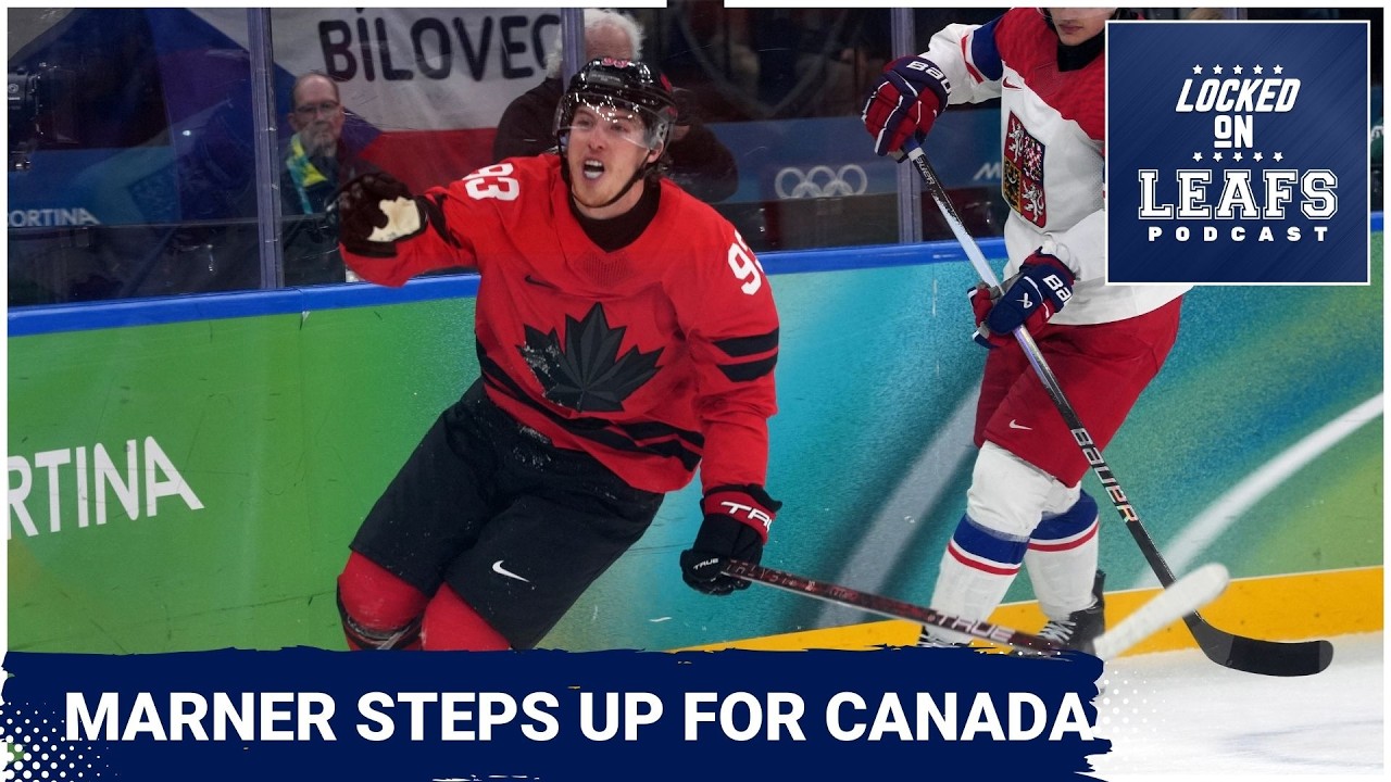 Former Toronto Maple Leafs forward Mitch Marner delivers for Canada ...