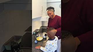 What A Day Baking With Toddler But We Baked A Masterpiece