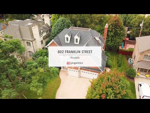 802 Franklin Street, Hinsdale, IL home video tour