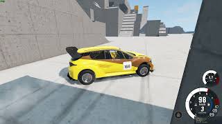 BeamNG Drive Gymkhana 4 on Grid Map V2 (the almost perfect final run)