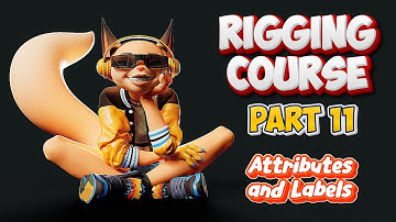 Rigging with Advanced Skeleton - Part 11 - Attributes and IK-Labels