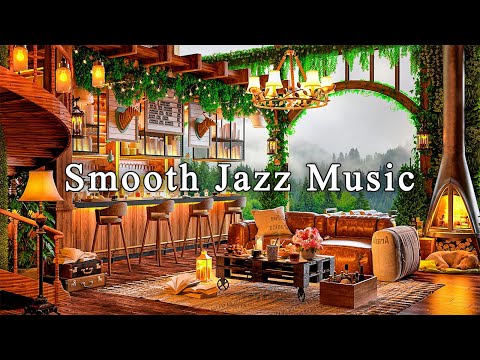 Smooth Jazz Instrumental Music to Study, Work, Focus ☕ Relaxing Jazz Music Cozy Coffee Shop Ambience