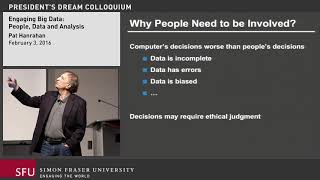 People, Data, and Analysis | Pat Hanrahan