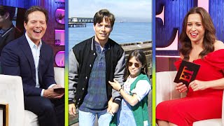 Lacey Chabert and Scott Wolf Get EMOTIONAL Over Party of Five Memories | Spilling the E-Tea