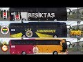 GALATASARAY FENERBAHÇE BEŞİKTAŞ OTOBÜS SKIN PAKETİ // OTOBÜS SIMULATOR ULTIMATE