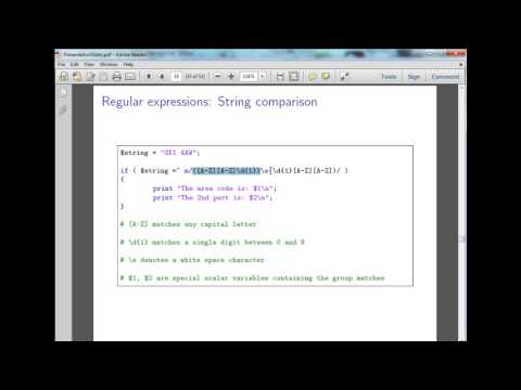 Programming: Introduction to Perl (Part 4)