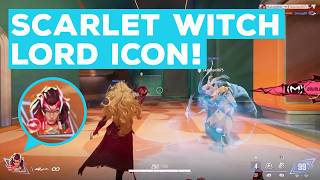 Lord Icon Unlocked for Scarlet Witch! 🏆 Marvel Rivals