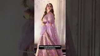 Alishba anjum spotted at rabeeca’s mehndi night 🔥| #alishba_anjum #viral # shorts #wedding