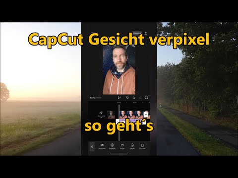CapCut Gesicht verpixeln