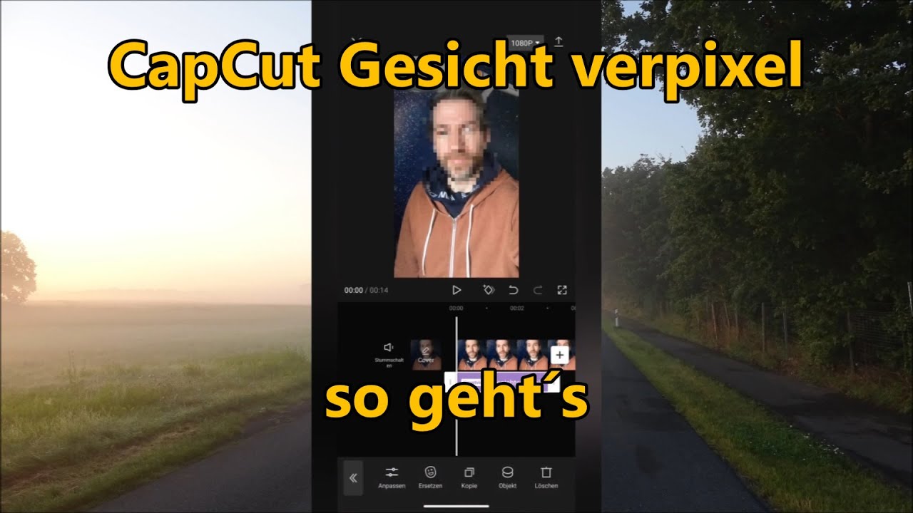 CapCut Gesicht verpixeln Bereich unkenntlich machen CapCut Anleitung Tutorial so gehts - YouTube