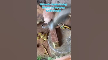 Ultimate Guide Fixing Rivets on Wooden Knife Handles Like a Pro!  Tools That Make th