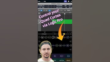 Control your Quad Cortex with Logic Pro #shorts #quadcortex #logicpro #midi