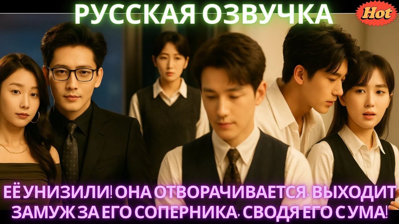 Её унизили! Она отворачивается, выходит замуж за его соперника, сводя его с ума! #дорама #2025