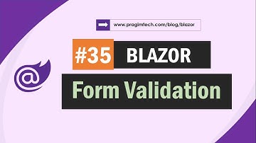 Blazor-formuliervalidatie